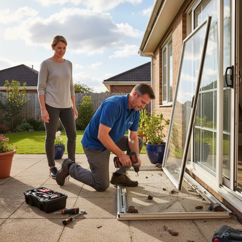 Sliding Glass Door Replacement detail
